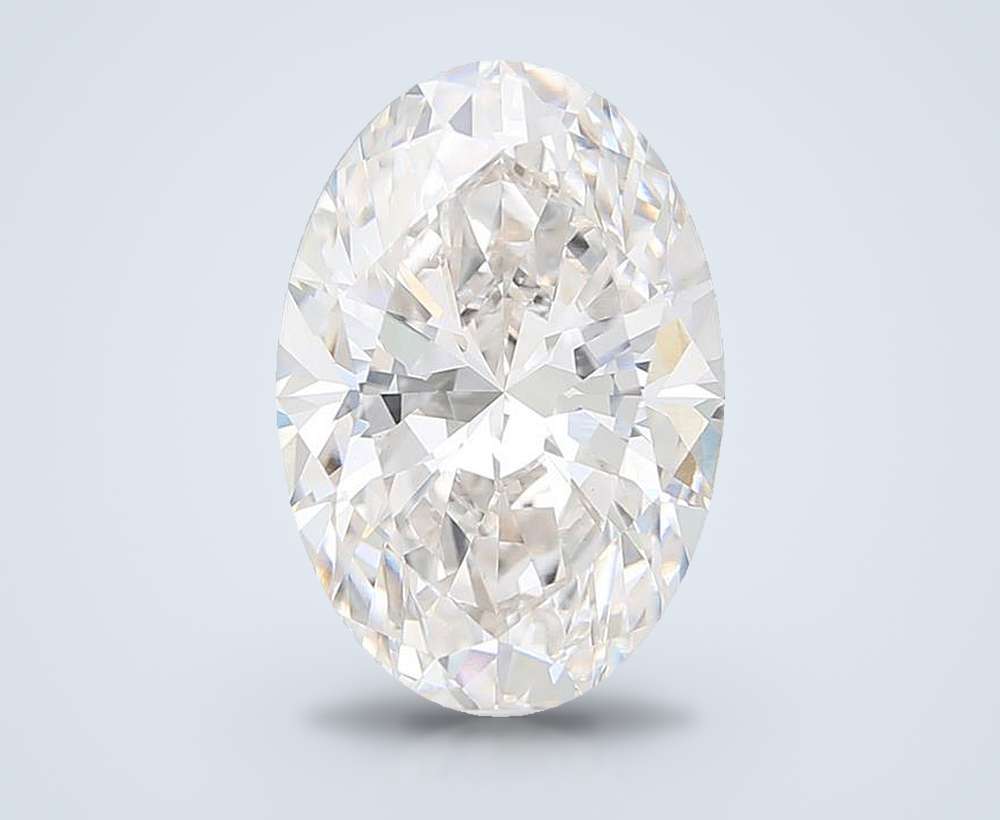 6.32 Carat Oval Lab Diamond