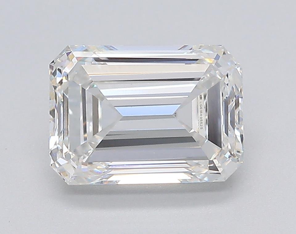 1.43ct F VS1 Very Good Cut Emerald Lab Grown Diamond