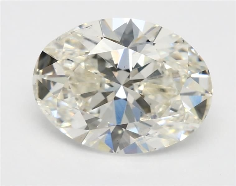 1.70ct I SI2 Rare Carat Ideal Cut Oval Lab Grown Diamond