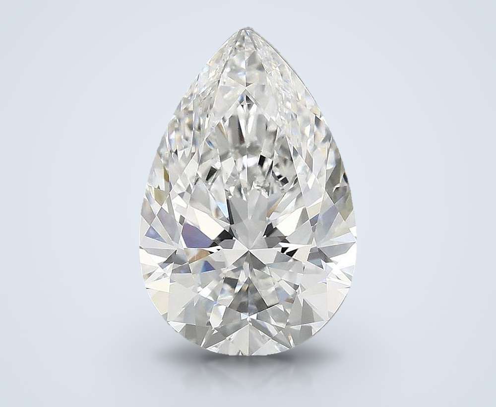 4.01 Carat Pear Lab Diamond