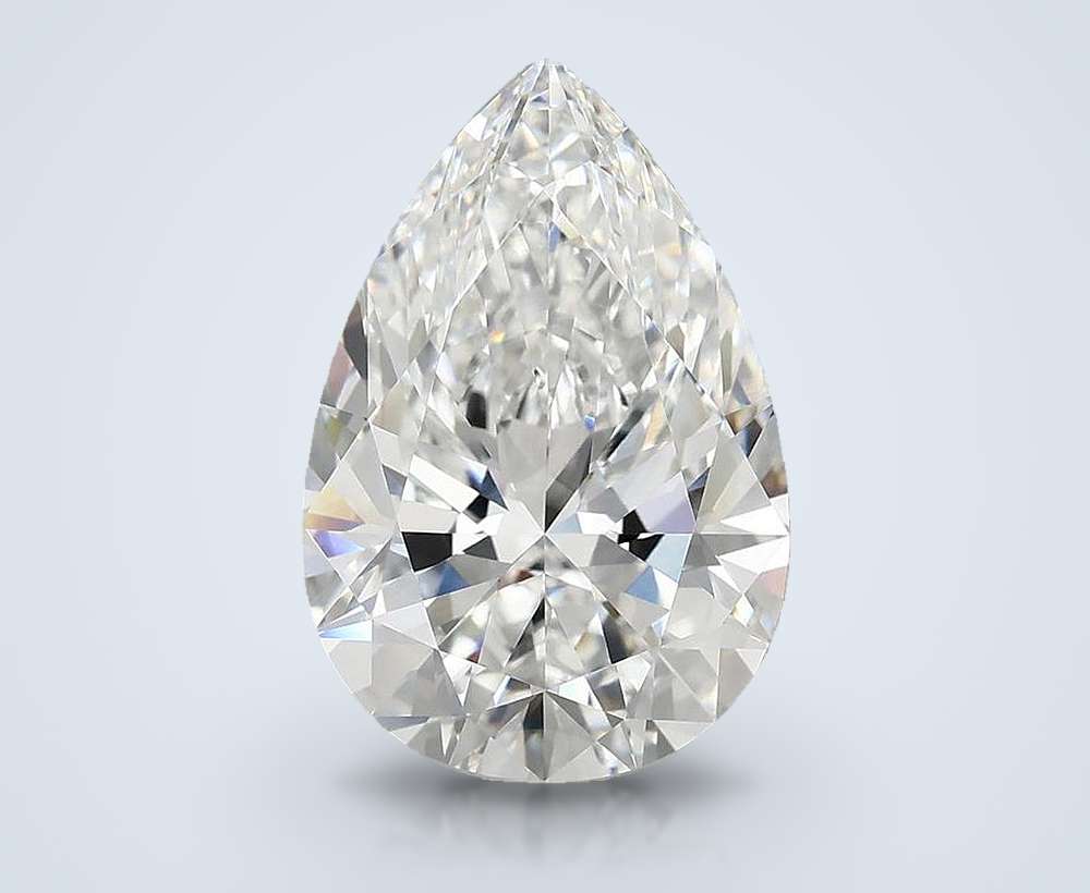 4.80 Carat Pear Lab Diamond