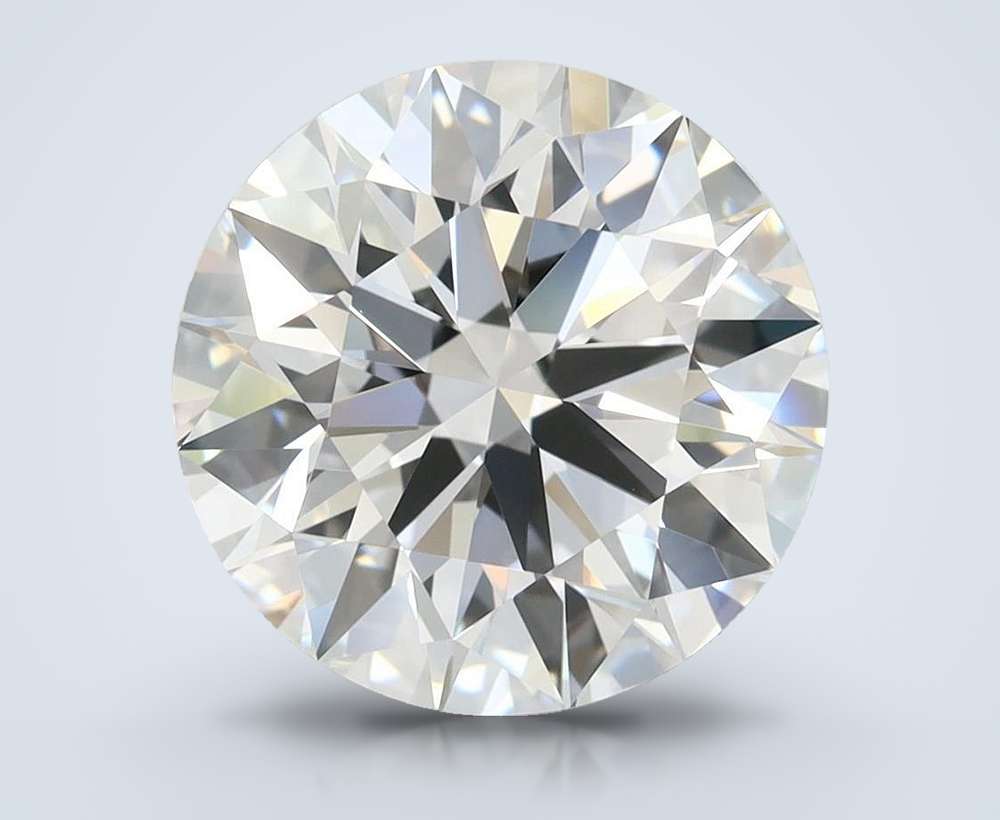 3.76 Carat Round Lab Diamond
