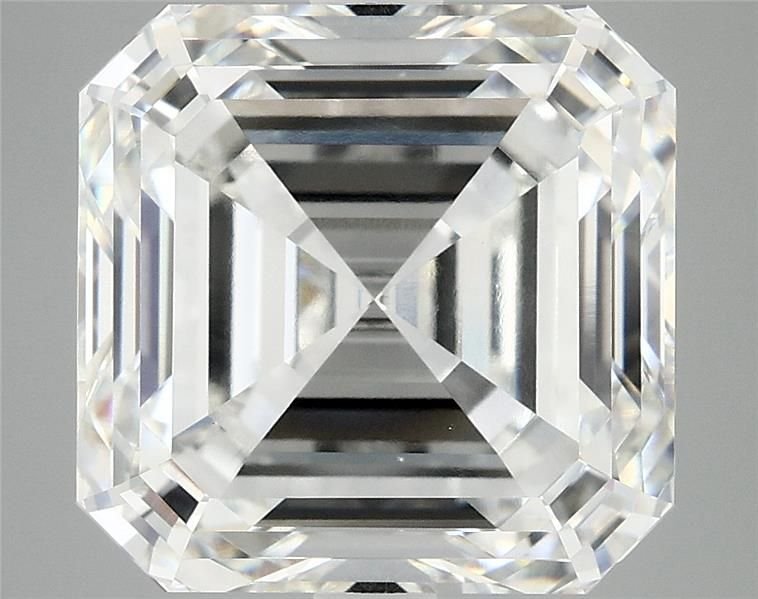 8.05ct F VVS2 Excellent Cut Asscher Lab Grown Diamond