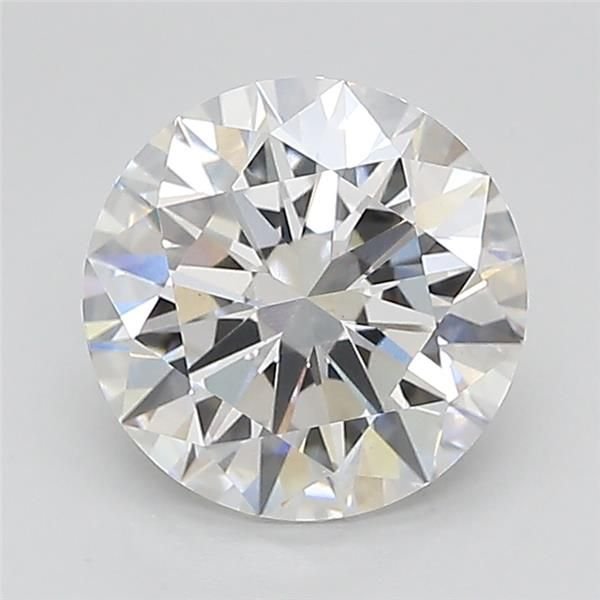 2.00ct D VS2 Excellent Cut Round Lab Grown Diamond