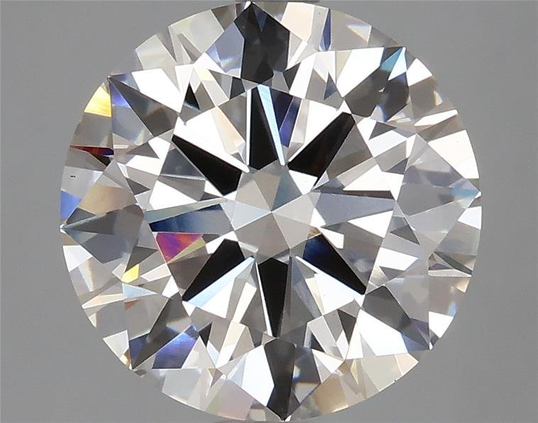 4.09ct H VS1 Rare Carat Ideal Cut Round Lab Grown Diamond
