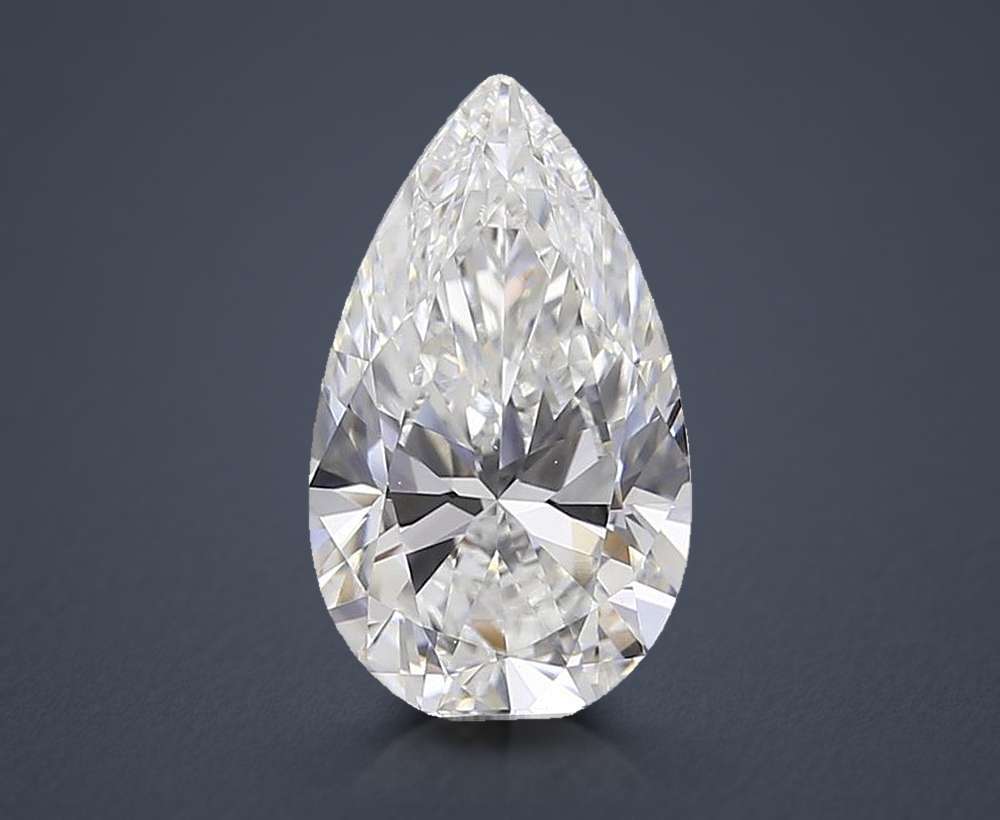 0.82 Carat Pear Lab Diamond