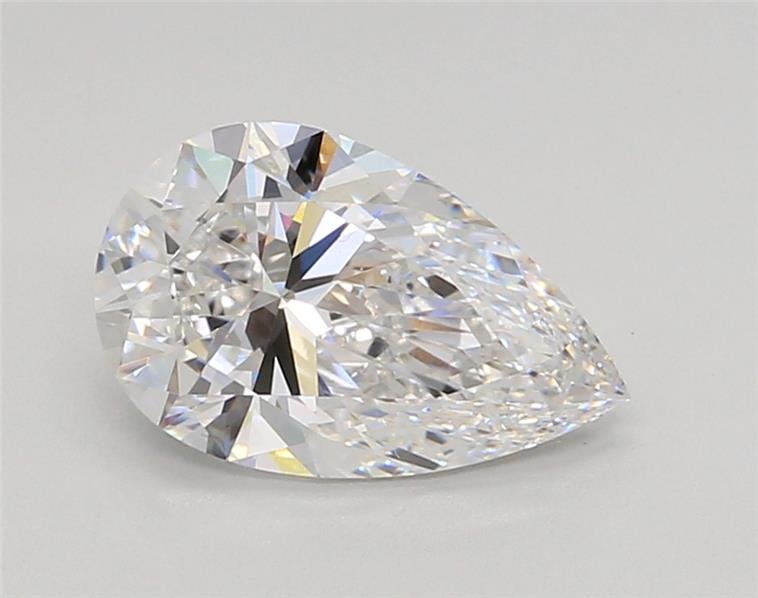 2.00 Carat Pear Lab Diamond