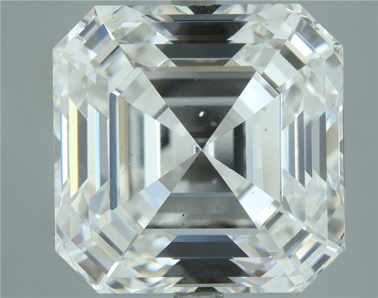 15.07ct F VS2 Rare Carat Ideal Cut Asscher Lab Grown Diamond