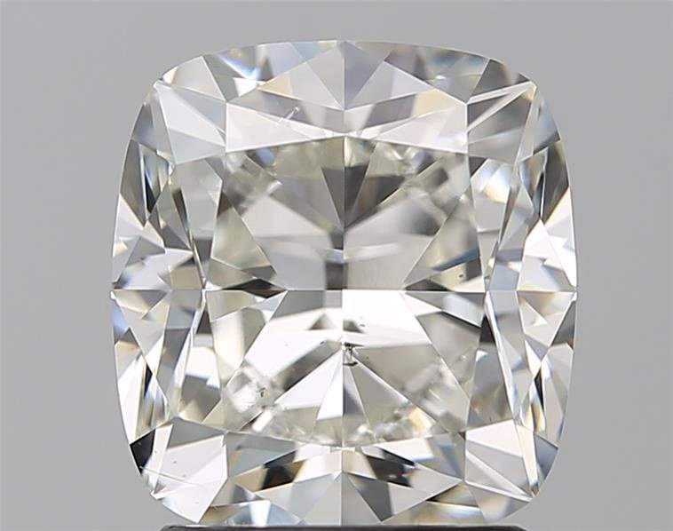 2.40ct J SI1 Rare Carat Ideal Cut Cushion Diamond