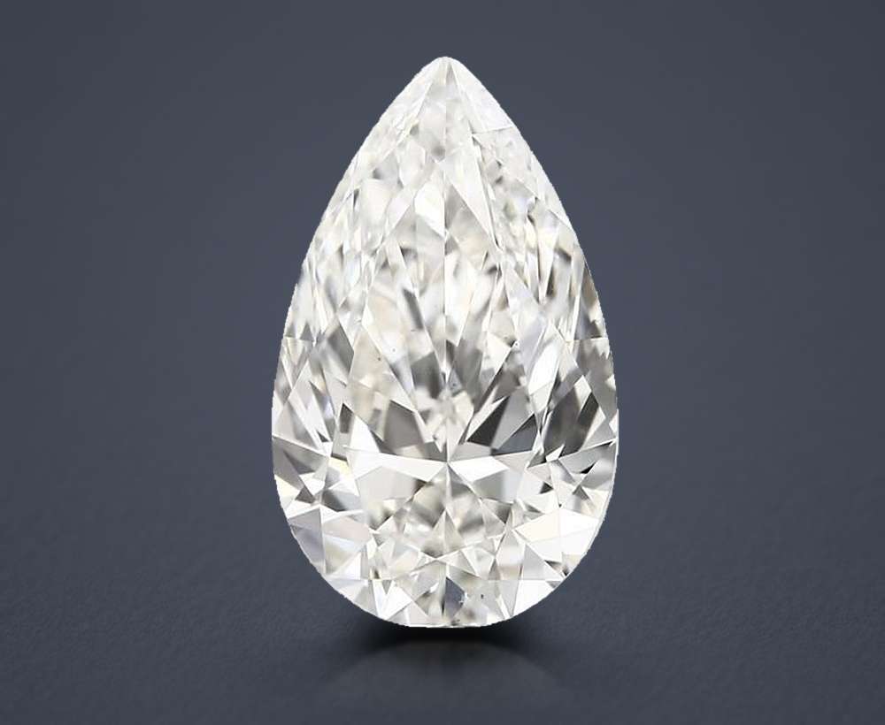1.24 Carat Pear Natural Diamond