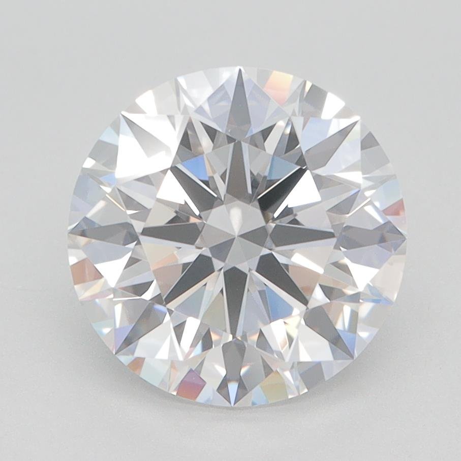 2.56ct D VVS1 Rare Carat Ideal Cut Round Lab Grown Diamond