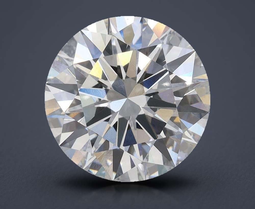 4.06 Carat Round Lab Diamond