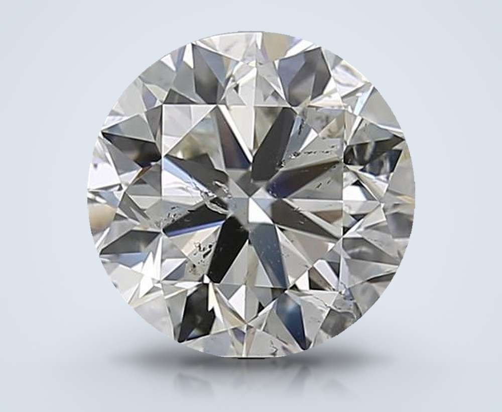 3.01 Carat Round Natural Diamond
