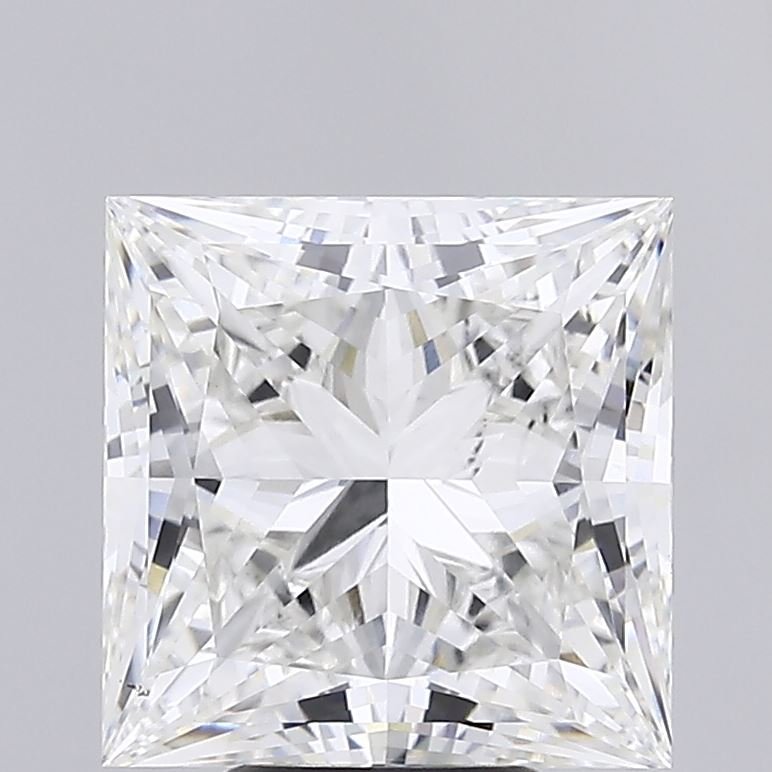 7.05ct G VS2 Rare Carat Ideal Cut Princess Lab Grown Diamond