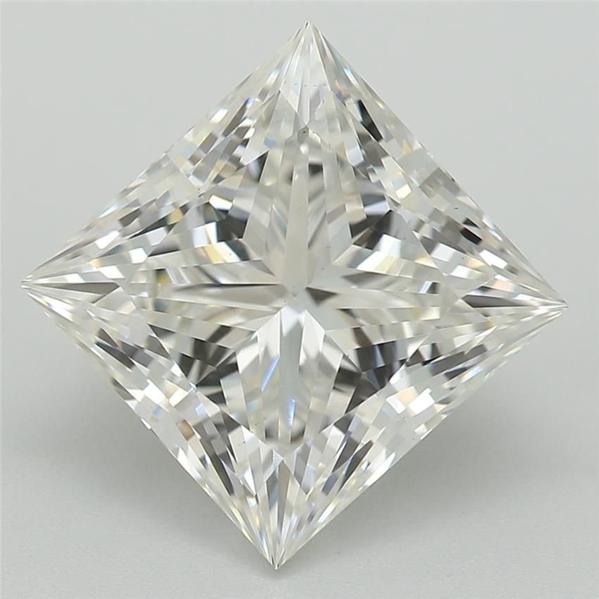 2.86ct F VS1 Rare Carat Ideal Cut Princess Lab Grown Diamond