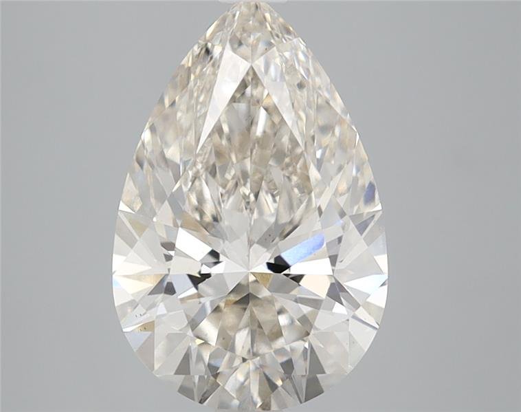 2.59ct H VS1 Rare Carat Ideal Cut Pear Lab Grown Diamond