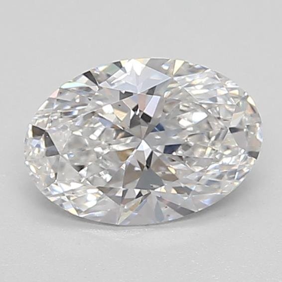 0.63ct E VS2 Rare Carat Ideal Cut Oval Lab Grown Diamond