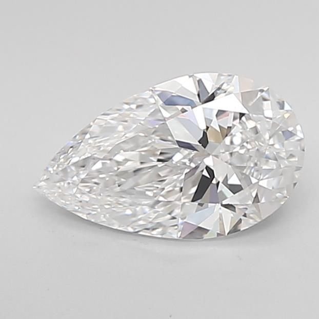 1.19ct D VVS1 Rare Carat Ideal Cut Pear Lab Grown Diamond