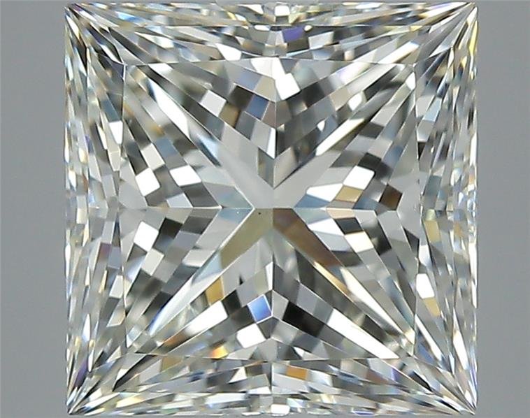 2.51ct J VS1 Rare Carat Ideal Cut Princess Diamond