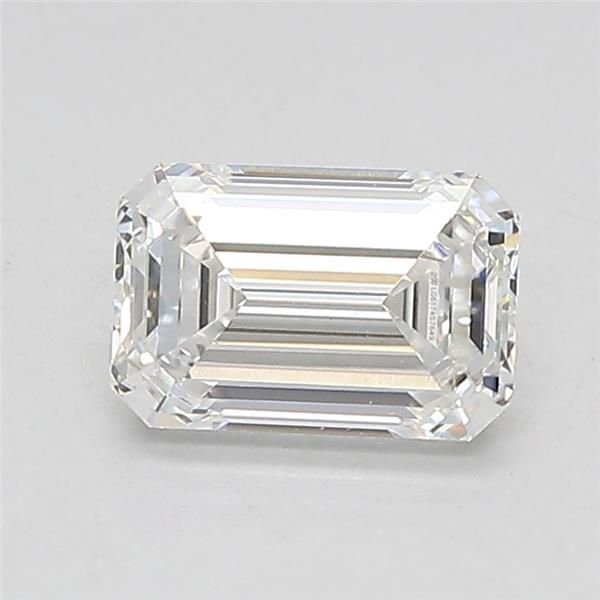 1.13ct E VS1 Rare Carat Ideal Cut Emerald Lab Grown Diamond