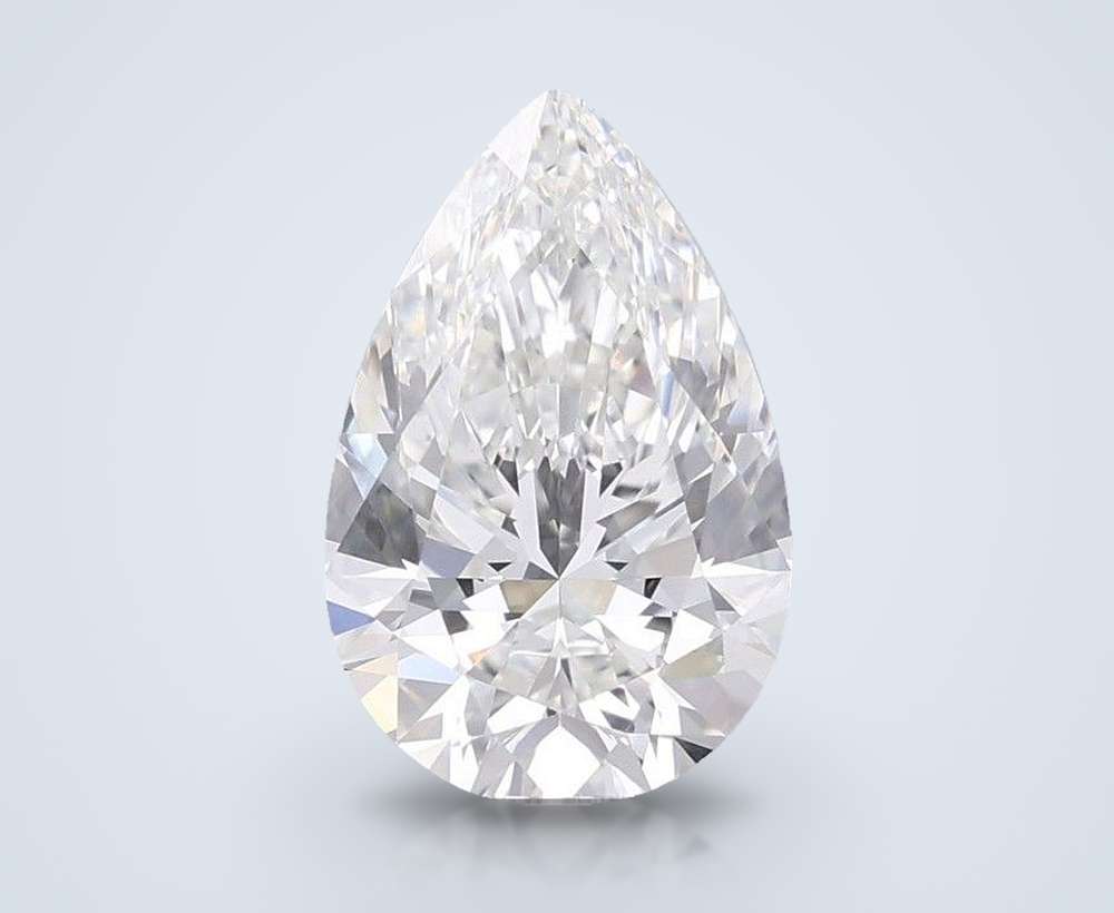 2.60 Carat Pear Lab Diamond