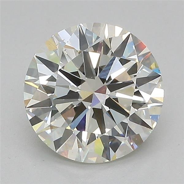 2.14ct I VS2 Excellent Cut Round Lab Grown Diamond