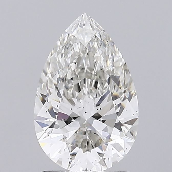 1.77ct H SI1 Rare Carat Ideal Cut Pear Lab Grown Diamond