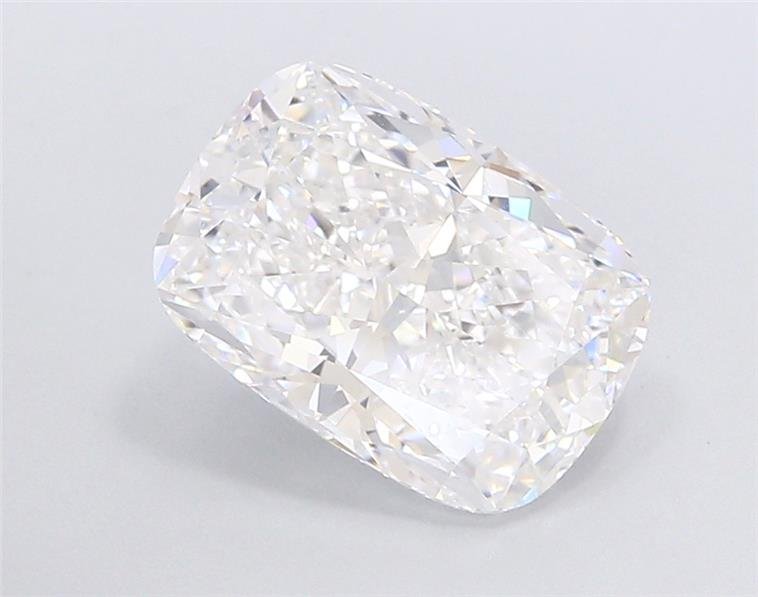 5.10ct D VVS2 Rare Carat Ideal Cut Cushion Lab Grown Diamond