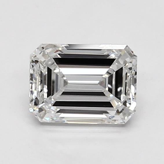 0.95ct D VVS1 Rare Carat Ideal Cut Emerald Lab Grown Diamond