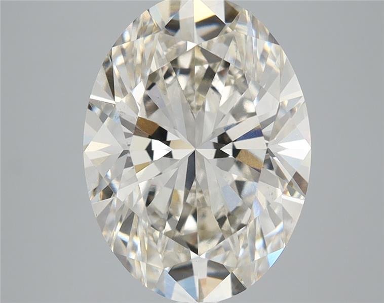 4.02ct I VS2 Rare Carat Ideal Cut Oval Lab Grown Diamond