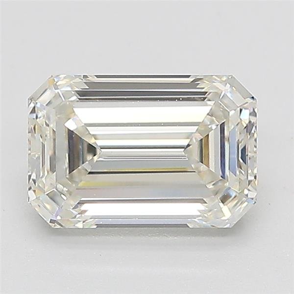 1.51ct I VS1 Rare Carat Ideal Cut Emerald Lab Grown Diamond