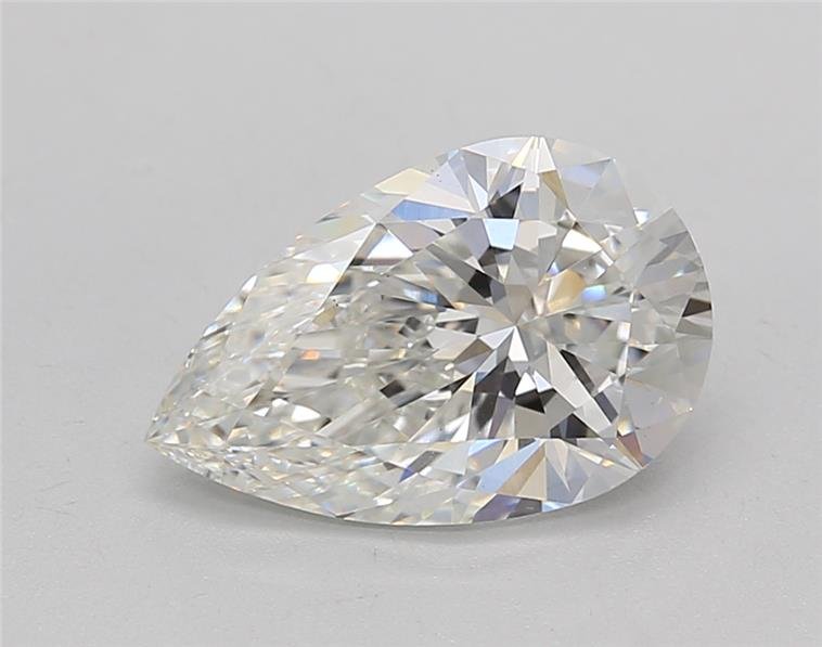 2.10ct G VS1 Rare Carat Ideal Cut Pear Lab Grown Diamond