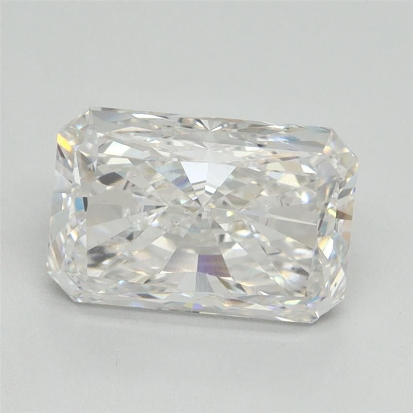 3.02ct D VS1 Very Good Cut Radiant Lab Grown Diamond