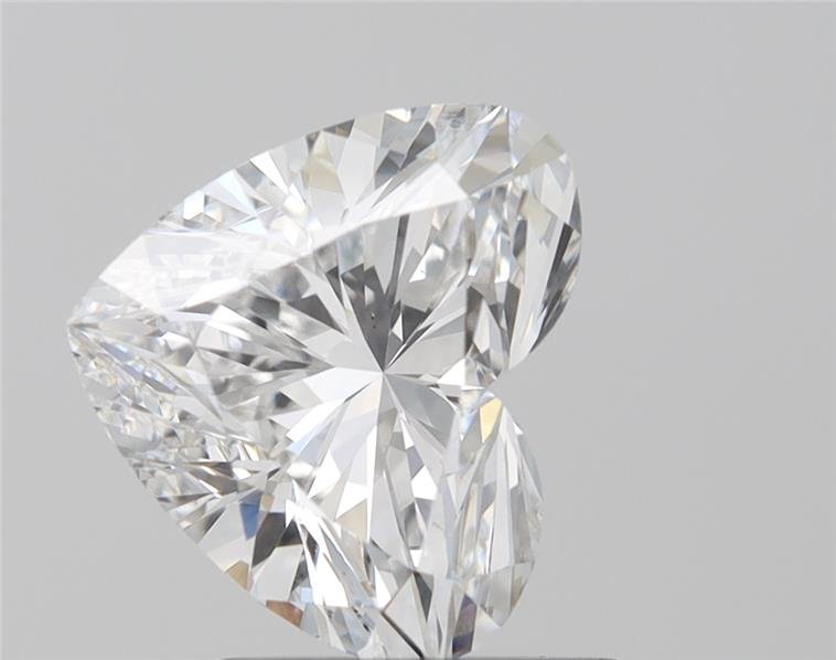 1.69ct F VS1 Very Good Cut Heart Lab Grown Diamond