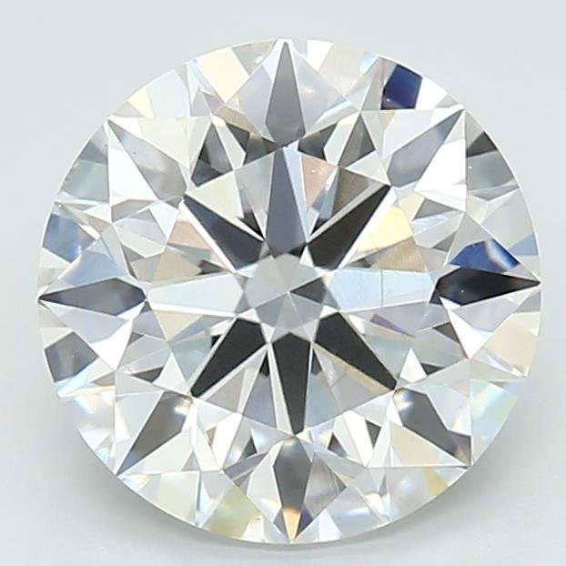 2.36ct E VS2 Rare Carat Ideal Cut Round Lab Grown Diamond