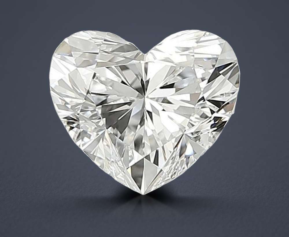 2.00 Carat Heart Lab Diamond
