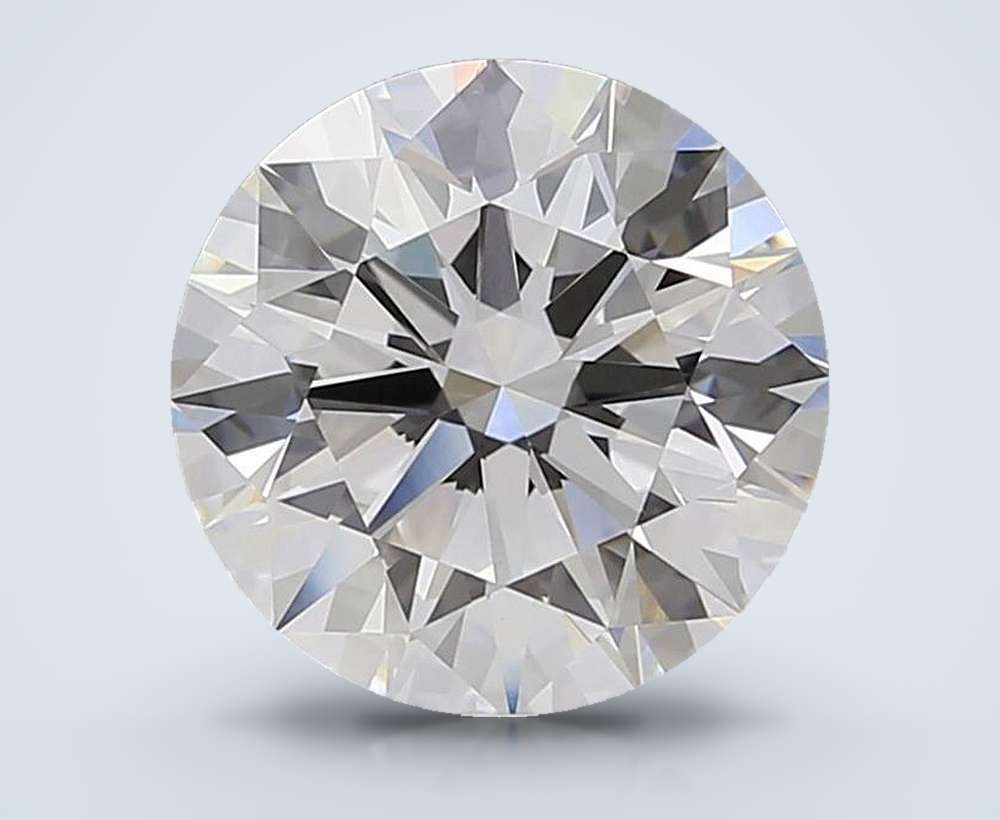 3.58 Carat Round Lab Diamond