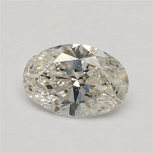 0.58ct H SI1 Rare Carat Ideal Cut Oval Lab Grown Diamond