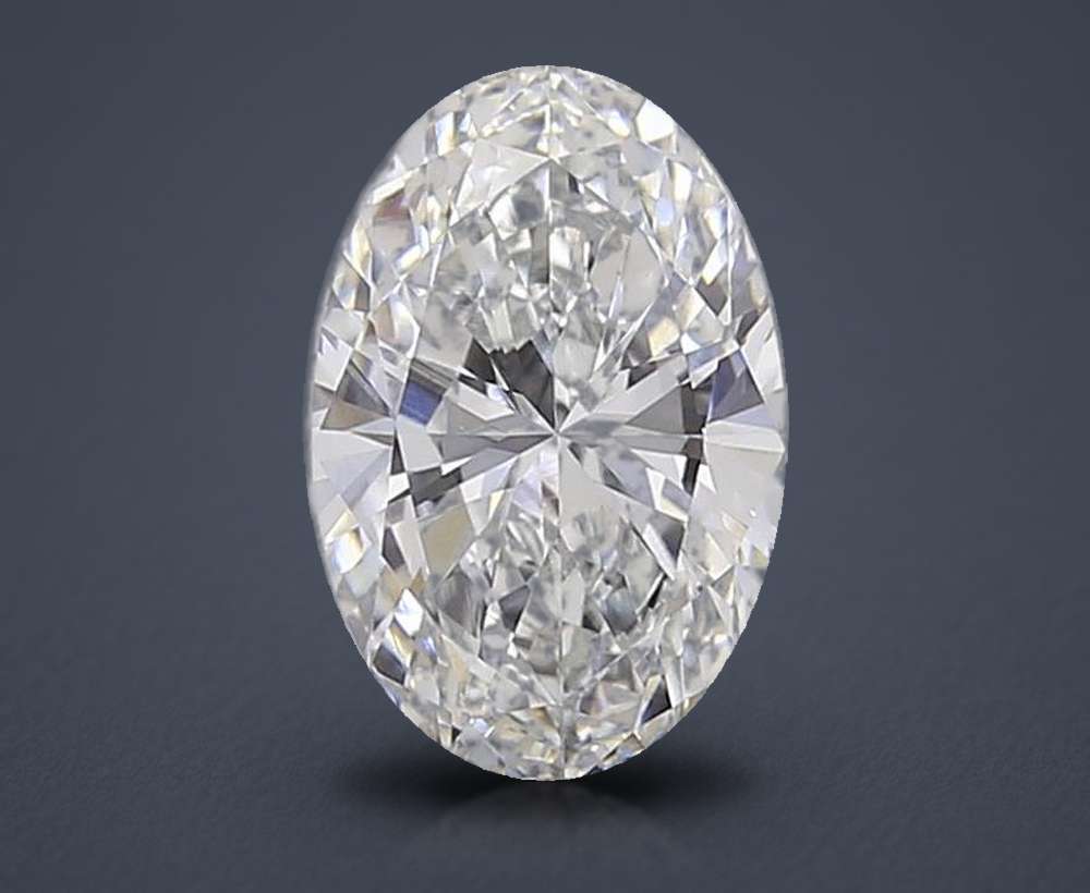0.59 Carat Oval Lab Diamond