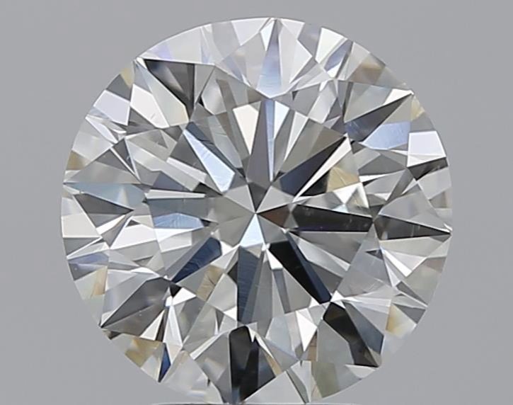 3.62ct J SI1 Rare Carat Ideal Cut Round Diamond