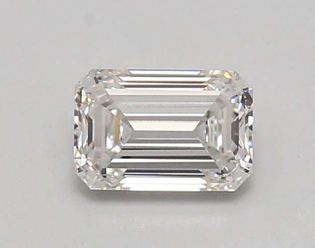 1.18ct F VVS2 Rare Carat Ideal Cut Emerald Lab Grown Diamond