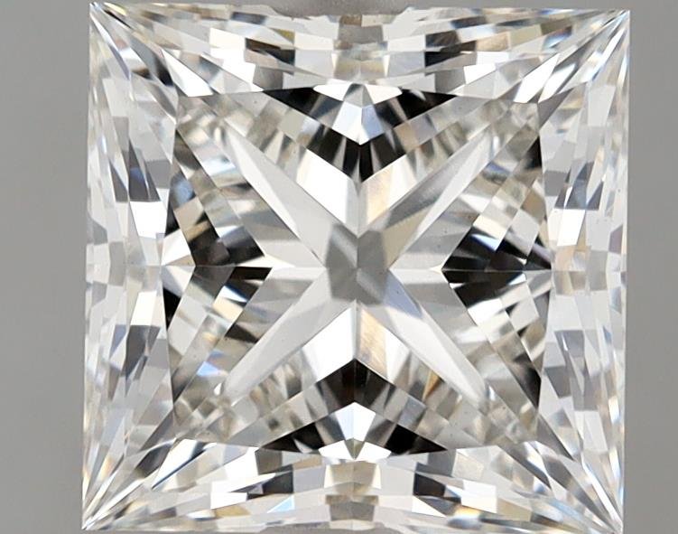 3.42ct H VS1 Rare Carat Ideal Cut Princess Lab Grown Diamond