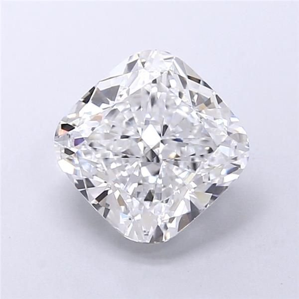 2.16ct D VVS2 Rare Carat Ideal Cut Cushion Lab Grown Diamond