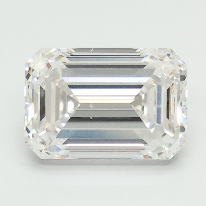 2.51ct E VS2 Rare Carat Ideal Cut Emerald Lab Grown Diamond