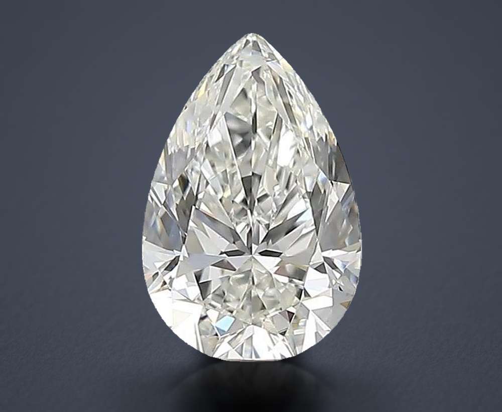 1.00 Carat Pear Natural Diamond