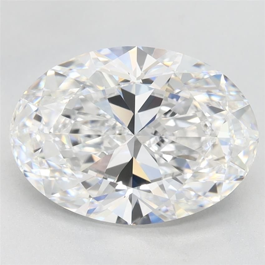 2.72ct D VVS1 Rare Carat Ideal Cut Oval Lab Grown Diamond