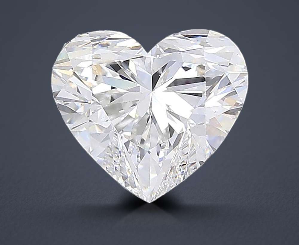 7.08 Carat Heart Lab Diamond