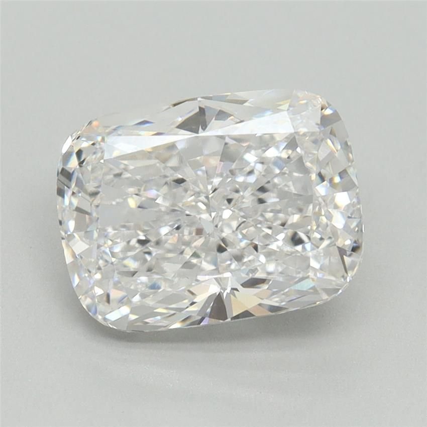 3.36ct D VS1 Rare Carat Ideal Cut Cushion Lab Grown Diamond