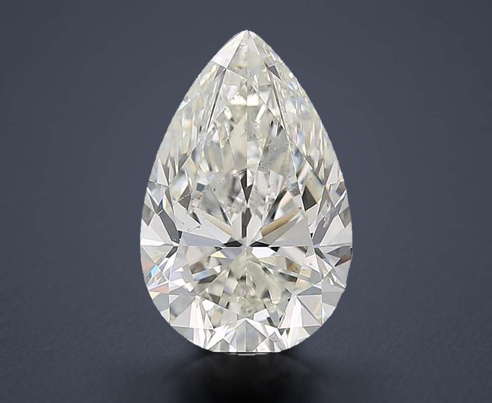 5.08 Carat Pear Natural Diamond