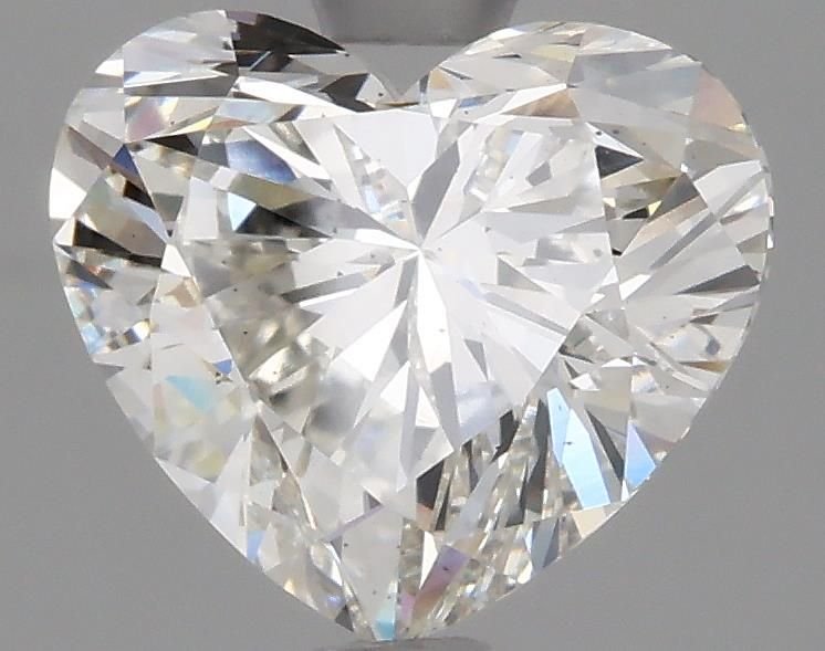 1.99ct H VS2 Rare Carat Ideal Cut Heart Lab Grown Diamond